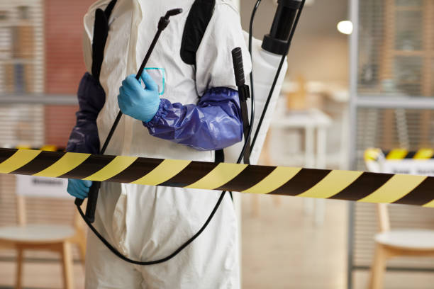 Professional Unattended Death Cleanup technician working in Gregory, TX